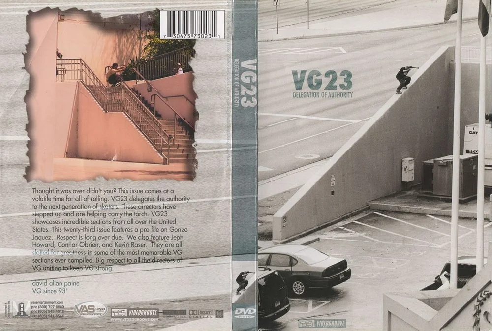 VG23: Delegation of Authority front cover