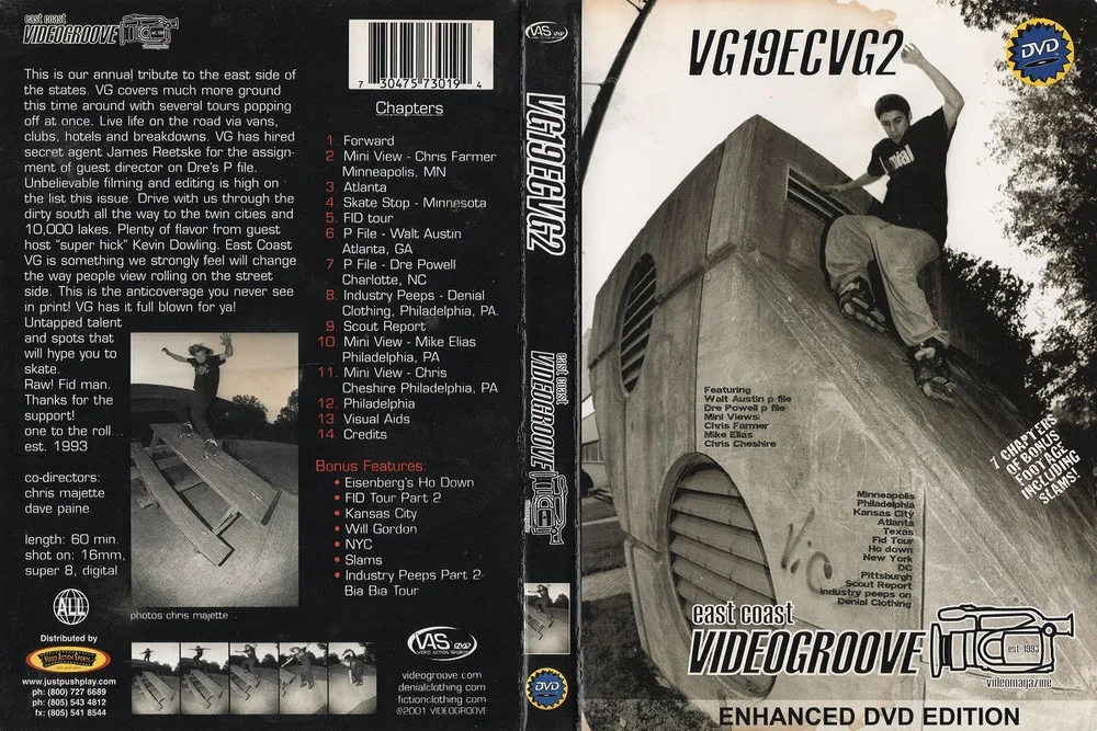 VG19: East Coast VideoGroove 2 front cover