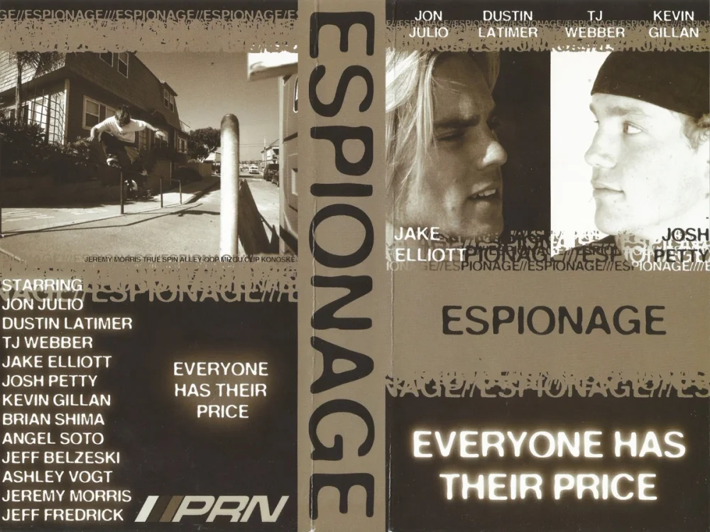 Espionage front cover