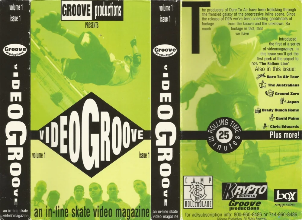 VG1: VideoGroove front cover